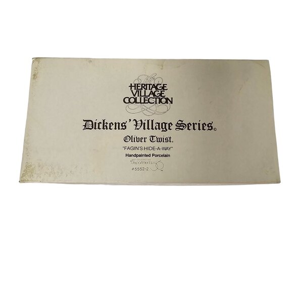 Dept 56 Dickens Village Heritage Collection Fagin's Hide-A-Way Lighted Building - Picture 12 of 12